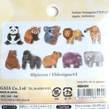 Charger l'image dans la galerie, Animal flake sticker(Land/Marine/Small/Bird)