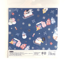 Charger l'image dans la galerie, Design Paper "Fluffy Snowman" Origami, Chiyogami