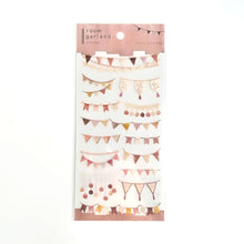 Lade das Bild in den Galerie-Viewer, room garland sticker "smoky pink flag"