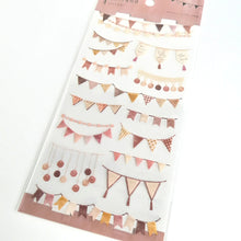 Lade das Bild in den Galerie-Viewer, room garland sticker "smoky pink flag"