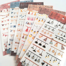 Lade das Bild in den Galerie-Viewer, room garland sticker "star ornament"