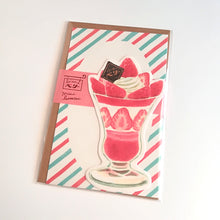 Lade das Bild in den Galerie-Viewer, Mini letter set "Fruit parlor berry" (Parfait)
