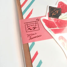 Lade das Bild in den Galerie-Viewer, Mini letter set "Fruit parlor berry" (Parfait)