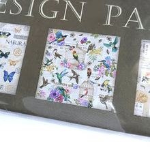 Carica l'immagine nel visualizzatore di Gallery, Design Paper "Vintage collage" origami, Chiyogami
