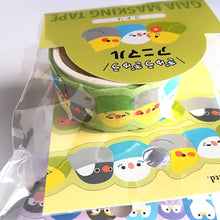 Carica l'immagine nel visualizzatore di Gallery, Die cut Masking tape, Washi tape "Gyu gyu animal"