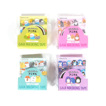 Carica l'immagine nel visualizzatore di Gallery, Die cut Masking tape, Washi tape "Gyu gyu animal"
