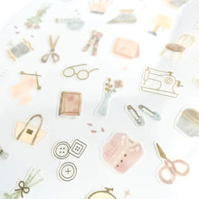 Lade das Bild in den Galerie-Viewer, one's diary life sticker"sewing"