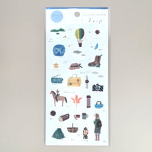 Lade das Bild in den Galerie-Viewer, Miki Tamura washi tape sticker "Trip"