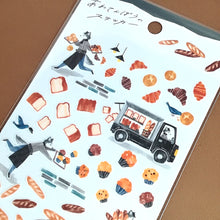 Load image into Gallery viewer, Hasty person sticker (Bread & Dog)masking sticker