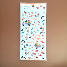 Load image into Gallery viewer, Hasty person sticker (Restaurant & Bear)masking sticker