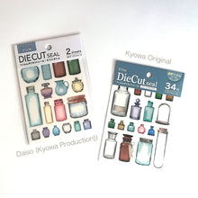 Lade das Bild in den Galerie-Viewer, Film Die Cut seal "Glass bottle" sticker