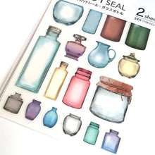 Lade das Bild in den Galerie-Viewer, Film Die Cut seal "Glass bottle" sticker