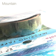 Carica l'immagine nel visualizzatore di Gallery, Die cut washi tape "Endless Landscape"