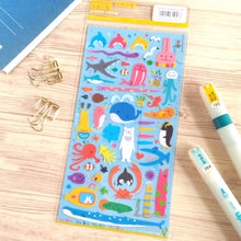 Load image into Gallery viewer, Japanese sticker,"Yuru Fish"