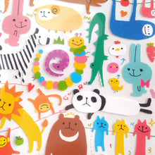 Load image into Gallery viewer, Japanese sticker,Yuru Animal sticker2 for Journal,planner,scrapbooking(mind wave)