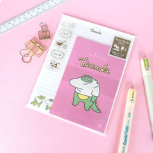 Carica l'immagine nel visualizzatore di Gallery, Japanese letter writing set "Tsunda"(crocodile) letter set