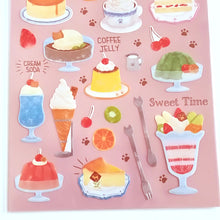 Load image into Gallery viewer, Sticker selection Cat coffee shop sticker (A dessert/B light meal)