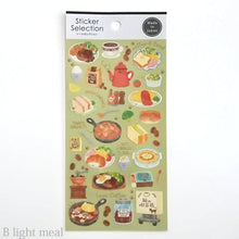 Load image into Gallery viewer, Sticker selection Cat coffee shop sticker (A dessert/B light meal)
