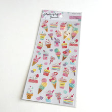Carica l'immagine nel visualizzatore di Gallery, "Masking tape Journal sticker" Sweets/Dreams