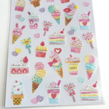 Carica l'immagine nel visualizzatore di Gallery, "Masking tape Journal sticker" Sweets/Dreams