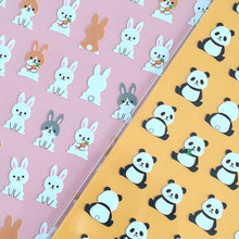 Load image into Gallery viewer, Sticker Selection "Panda" "Rabbit"
