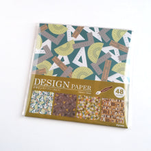 Load image into Gallery viewer, Design Paper "Stationery" origami, Chiyogami
