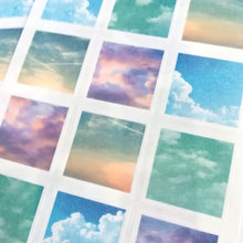 Charger l'image dans la galerie, Tracing Square sticker "Sky Color"