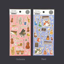 Load image into Gallery viewer, Sticker Selection "Orchestra/Band" from Japan GAIA