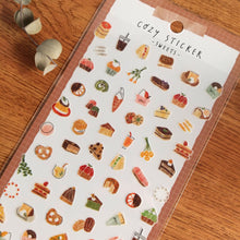 Charger l'image dans la galerie, New Design! Cozy sticker "RELAX/STAR/SWEETS" masking sticker from Japan<mind wave>