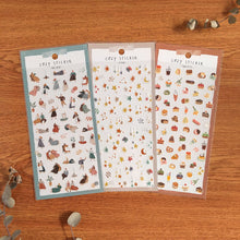 Charger l'image dans la galerie, New Design! Cozy sticker "RELAX/STAR/SWEETS" masking sticker from Japan<mind wave>