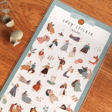 Charger l'image dans la galerie, New Design! Cozy sticker "RELAX/STAR/SWEETS" masking sticker from Japan<mind wave>