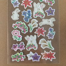 Charger l'image dans la galerie, Autumn color ” "wafu seal"(Rabbit/Squirrel)