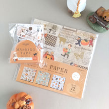 Carica l'immagine nel visualizzatore di Gallery, Halloween Washi tape "Vintage Halloween" masking tape