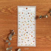 Charger l'image dans la galerie, New Design! Cozy sticker "RELAX/STAR/SWEETS" masking sticker from Japan<mind wave>