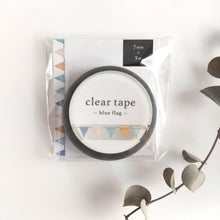 Charger l'image dans la galerie, Clear Mat tape gold goil -blue flag/yellow gingham-