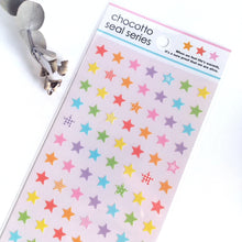 Lade das Bild in den Galerie-Viewer, chocotto seal "Colorful" mini sticker from Japan<GAIA>