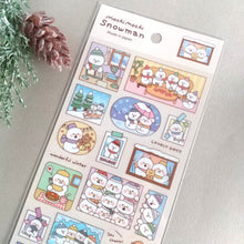 Carica l'immagine nel visualizzatore di Gallery, Sheet sticker "Mochi Mochi Snowman" by GAIA