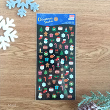 Charger l'image dans la galerie, Christmas sticker "Colorful sant/Colorful snowman/Motif” Foil sticker