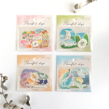 Load image into Gallery viewer, Peaceful days flake sticker from Japan<GAIA>