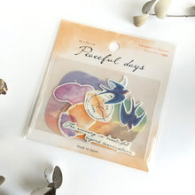 Load image into Gallery viewer, Peaceful days flake sticker from Japan<GAIA>