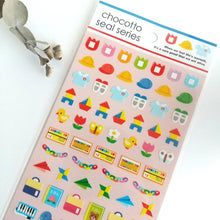 Charger l'image dans la galerie, chocotto seal "Top 6 Popularity Polls" mini sticker from Japan<GAIA>