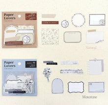 Lade das Bild in den Galerie-Viewer, Flake sticker "Paper Lovers" from Japan<GAIA>
