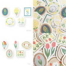 Charger l'image dans la galerie, Washi Flake sticker "Spring" by Frukawashiko