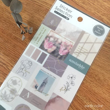 Load image into Gallery viewer, Sticker Selection "earth color/neutral color"from Japan<GAIA>