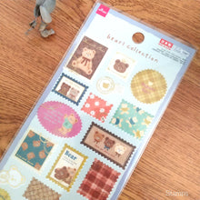 Charger l'image dans la galerie, Bears collection sticker from Japan DAISO