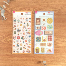 Charger l'image dans la galerie, Bears collection sticker from Japan DAISO