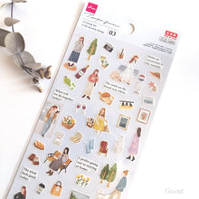 Charger l'image dans la galerie, Temps favori Sticker from Japan DAISO