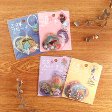 Charger l'image dans la galerie, Clear flake sticker "Maiden brooch" By BGM