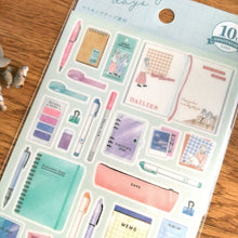 Charger l'image dans la galerie, Stationery days Sticker -Stationery- from Japan<GAIA>