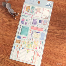 Charger l'image dans la galerie, Stationery days Sticker -Stationery- from Japan<GAIA>
